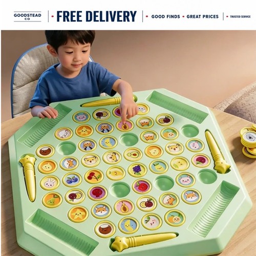 Kids memory game - kids, flip