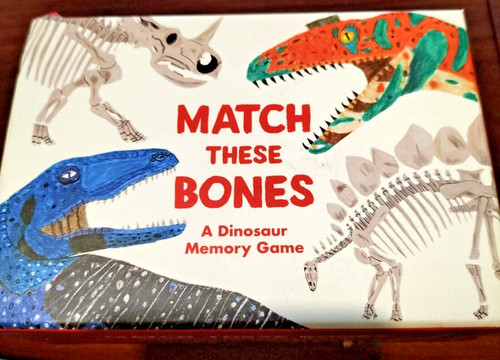Match these bones dinosaur - match, a